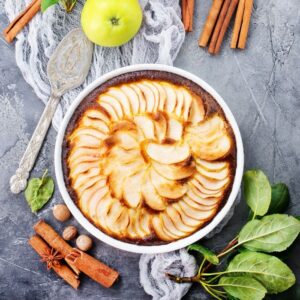 Научится готовить яблочный пирог