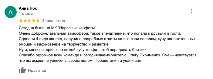 отзывы нарезные конфеты